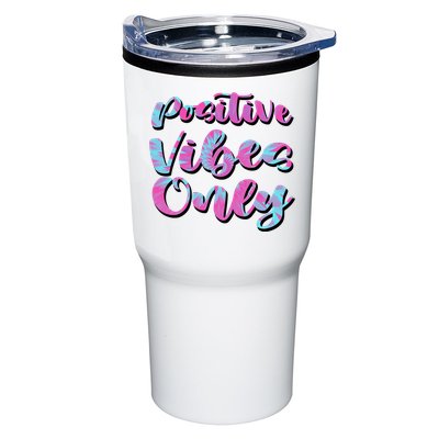 Positive Vibes Only Fun Quote Tumbler