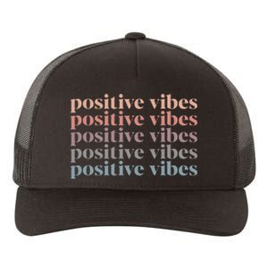 Positive Vibe Only Transfer Day Infertility Ivf Mom Dad Gift Yupoong Adult 5-Panel Trucker Hat