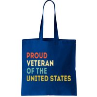 Proud Veteran Of The United States Veterans Day America Gift Tote Bag