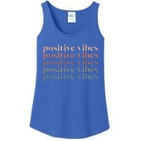 Positive Vibe Only Transfer Day Mom Dad Ladies Essential Tank