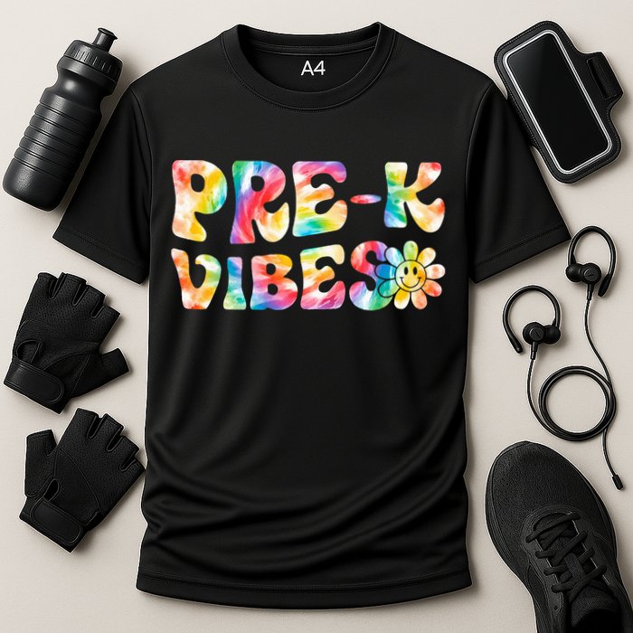 PreK Vibes Pre Kindergarten Team Teachers Cooling Performance Crew T-Shirt