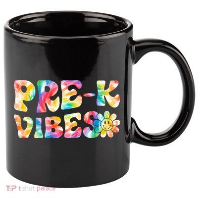 PreK Vibes Pre Kindergarten Team Teachers 11oz C Handle Ceramic Mug
