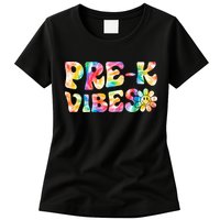 PreK Vibes Pre Kindergarten Team Teachers Womens T-Shirt
