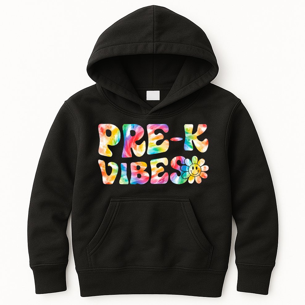 PreK Vibes Pre Kindergarten Team Teachers Kids Hoodie