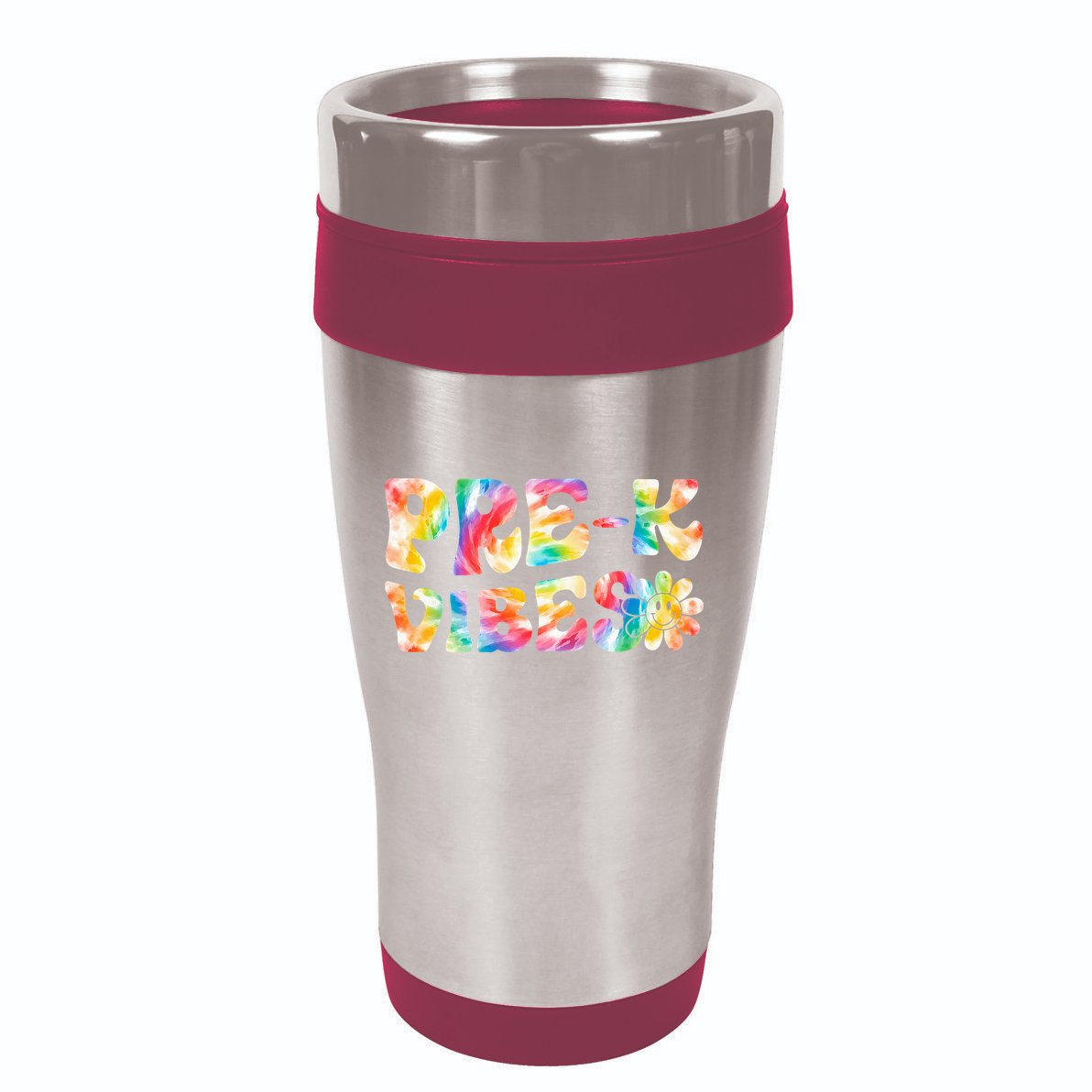 PreK Vibes Pre Kindergarten Team Teachers 16oz Travel Tumbler