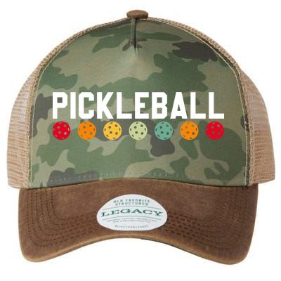 Pickleball Vintage Legacy Tie Dye Trucker Hat