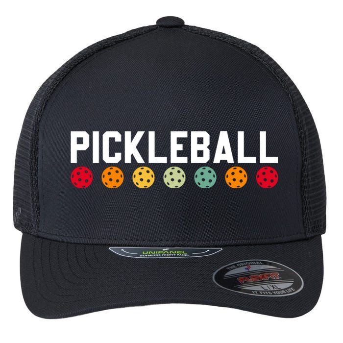 Pickleball Vintage Flexfit Unipanel Trucker Cap