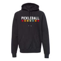 Pickleball Vintage Premium Hoodie