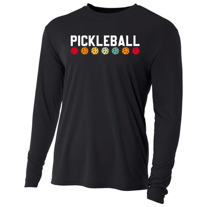 Pickleball Vintage Cooling Performance Long Sleeve Crew