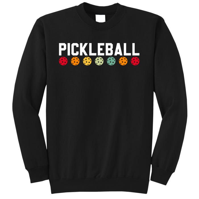 Pickleball Vintage Tall Sweatshirt