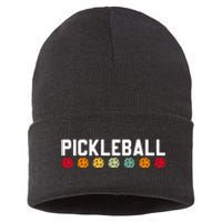 Pickleball Vintage Sustainable Knit Beanie