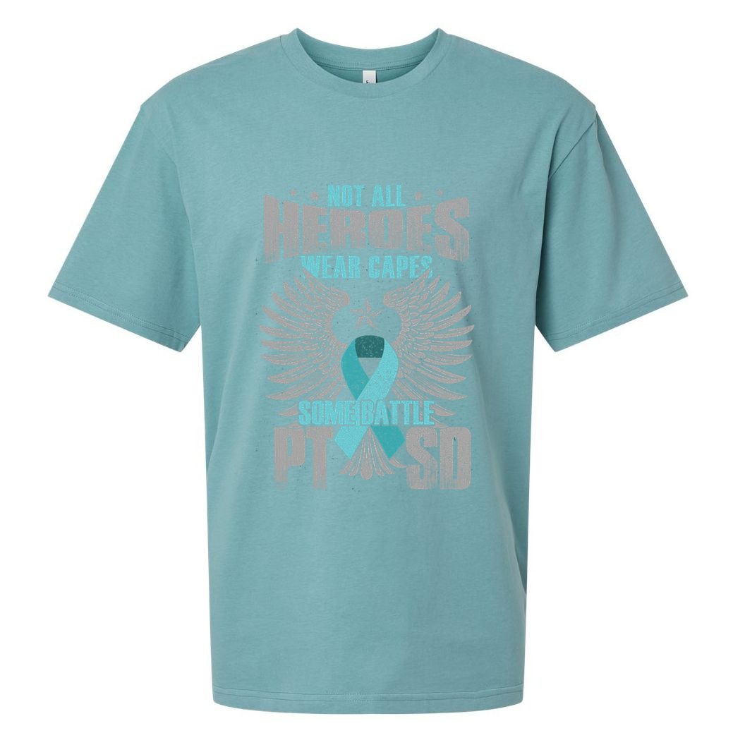 Ptsd Veteran Ptsd Gift Sueded Cloud Jersey T-Shirt