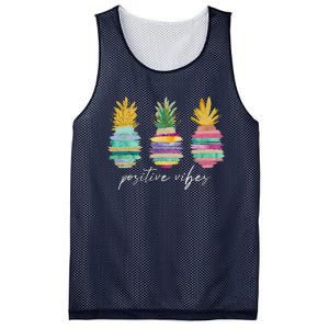 Positive Vibe Pineapple Transfer Day Infertility Ivf Mom Dad Mesh Reversible Basketball Jersey Tank