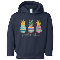 Positive Vibe Pineapple Transfer Day Infertility Ivf Mom Dad Toddler Hoodie