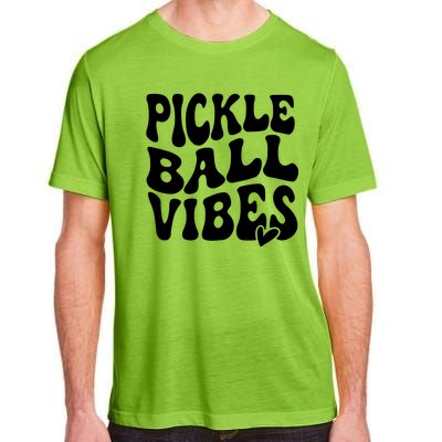 Pickleball Vibes Play Pickleball With Love Adult ChromaSoft Performance T-Shirt