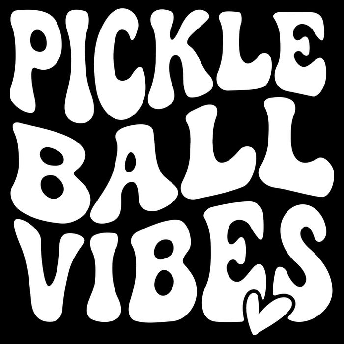 Pickleball Vibes Play Pickleball With Love Drawstring Bag