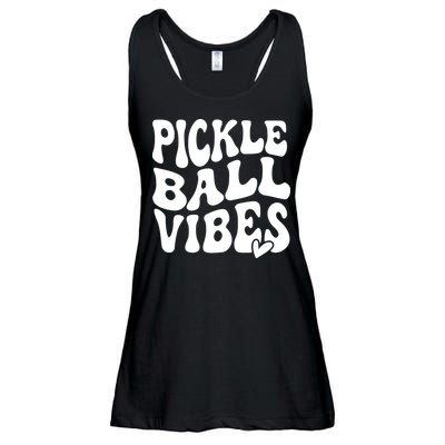 Pickleball Vibes Play Pickleball With Love Ladies Essential Flowy Tank