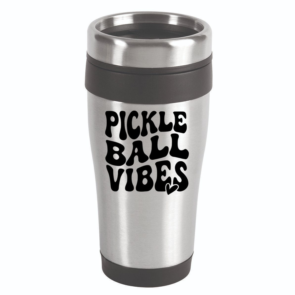 Pickleball Vibes Play Pickleball With Love 16oz Travel Tumbler