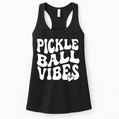 Pickleball Vibes Play Pickleball With Love Womens Tank Top