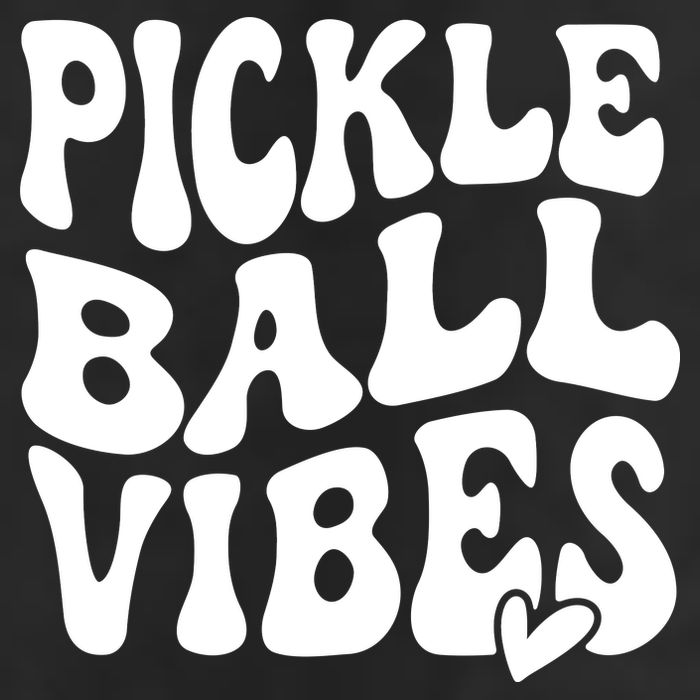 Pickleball Vibes Play Pickleball With Love Golf Towel