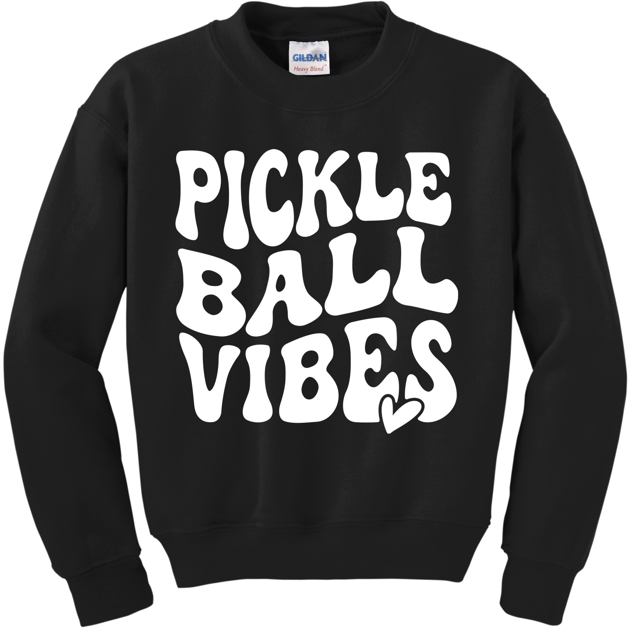 Pickleball Vibes Play Pickleball With Love Kids Sweatshirt