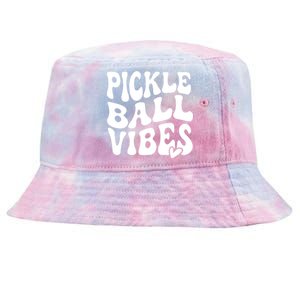 Pickleball Vibes Play Pickleball With Love Tie-Dyed Bucket Hat