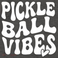 Pickleball Vibes Play Pickleball With Love Vector Backpack