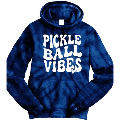 Pickleball Vibes Play Pickleball With Love Tie Dye Hoodie