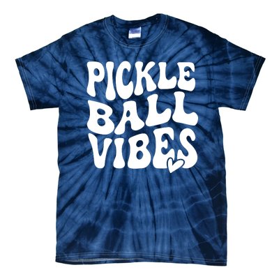 Pickleball Vibes Play Pickleball With Love Tie-Dye T-Shirt