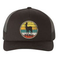 Peru Vicuna Peruvian Retro Vintage Yupoong Adult 5-Panel Trucker Hat