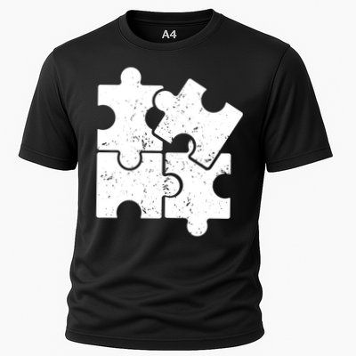 Puzzle Vintage Puzzles Pieces Gift Performance Shirt