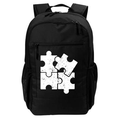 Puzzle Vintage Puzzles Pieces Gift Backpack