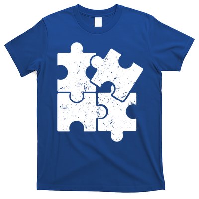 Puzzle Vintage Puzzles Pieces Gift T-Shirt