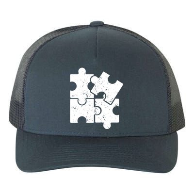 Puzzle Vintage Puzzles Pieces Gift Yupoong Adult 5-Panel Trucker Hat