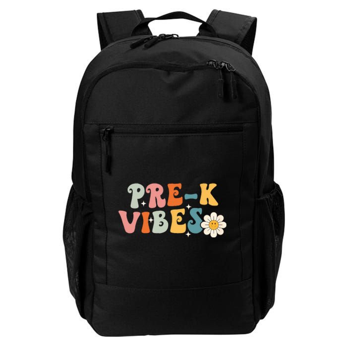 PreK Vibes Pre Kindergarten Team Retro 1st Day Of School Daily Commute Backpack