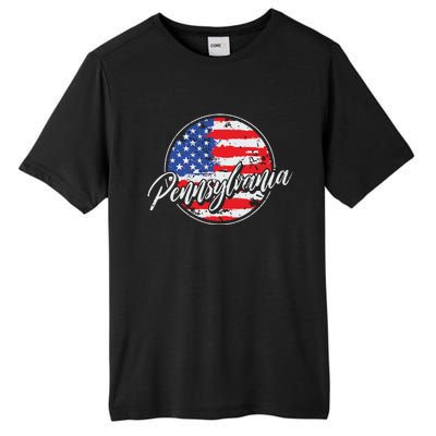 Pennsylvania Vintage Tall Fusion ChromaSoft Performance T-Shirt