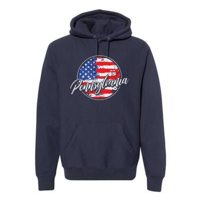 Pennsylvania Vintage Premium Hoodie