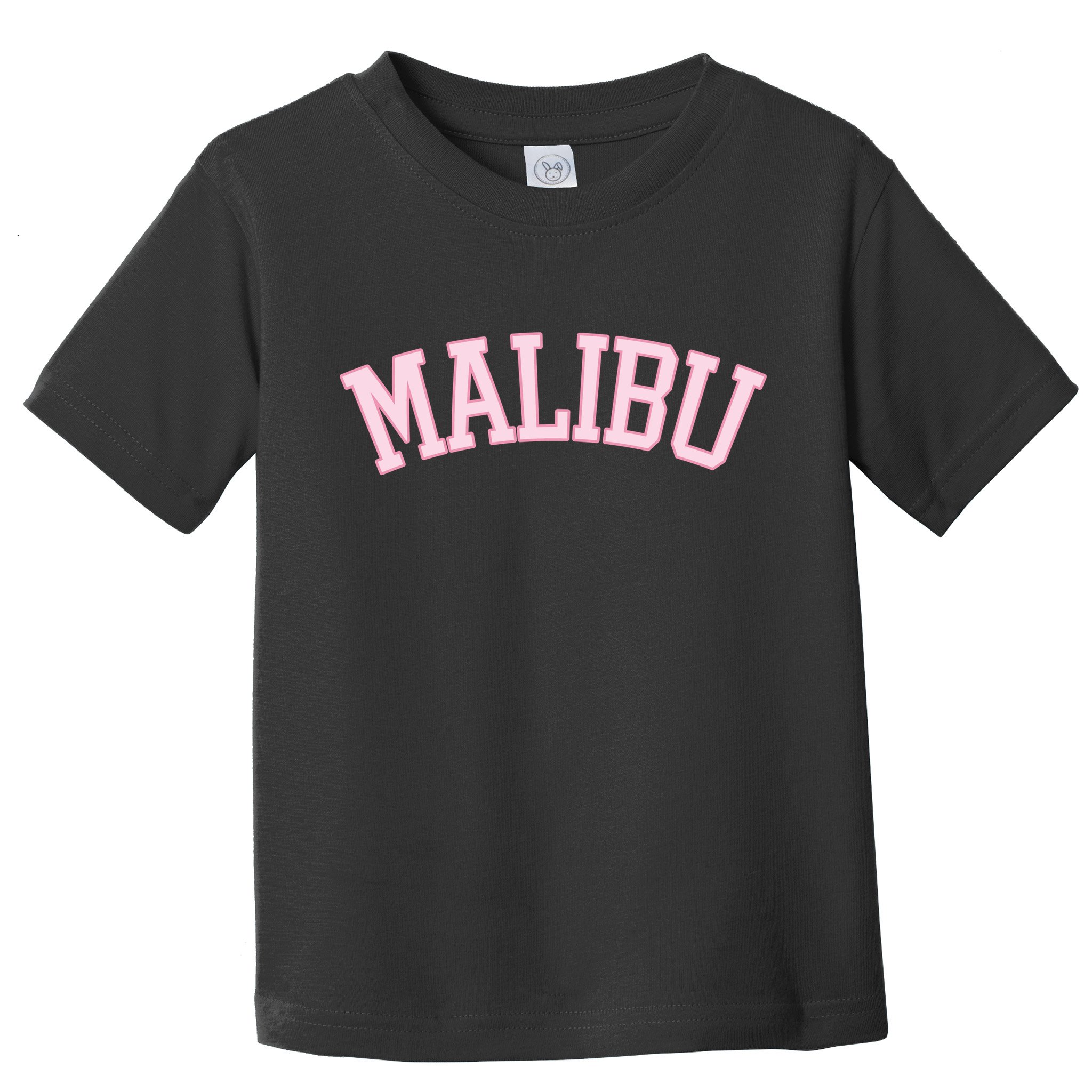 Preppy Varsity Pink Malibu California Toddler T-Shirt