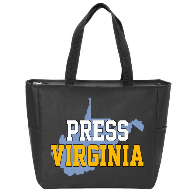 Press Virginia Zip Tote Bag