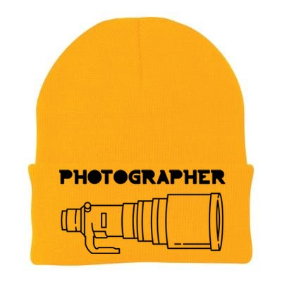 Photographer Videographer Photography Graphic Design Gift Knit Cap Winter Beanie