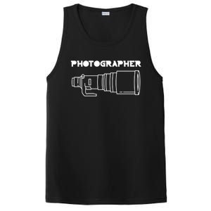 Photographer Videographer Photography Graphic Design Gift PosiCharge Competitor Tank