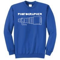 Photographer Videographer Photography Graphic Design Gift Tall Sweatshirt