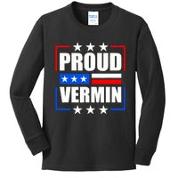 Proud Vermin Kids Long Sleeve Shirt