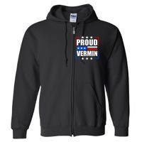 Proud Vermin Full Zip Hoodie