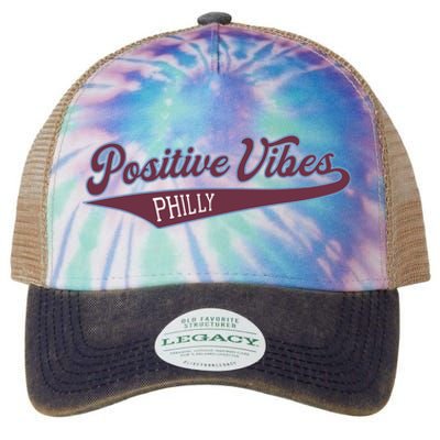 Positive Vibes Legacy Tie Dye Trucker Hat