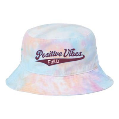 Positive Vibes Tie Dye Newport Bucket Hat