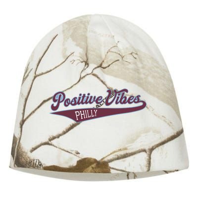 Positive Vibes Kati - Camo Knit Beanie