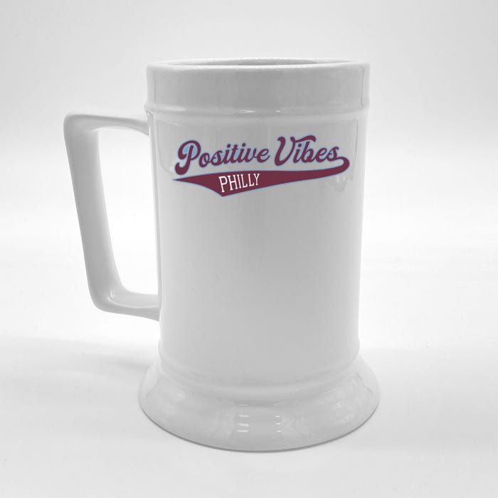 Positive Vibes Beer Stein