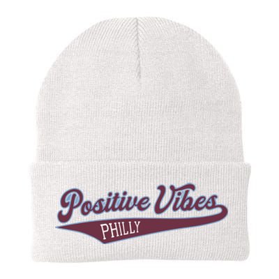 Positive Vibes Knit Cap Winter Beanie