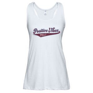 Positive Vibes Ladies Essential Flowy Tank